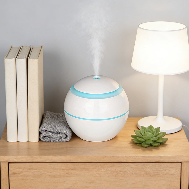 200mL Aroma Mist Diffuser with Soft Light Jasmine Fragrance Oil USB