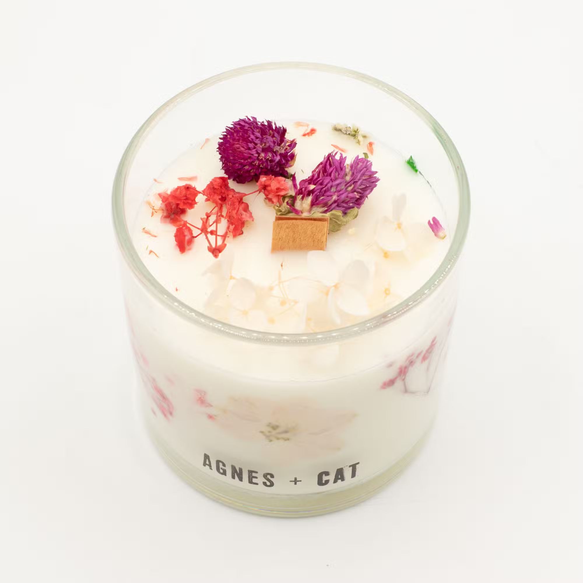 1x Agnes + Cat Botanical Soy Wax Candle - Roses of Sawrey