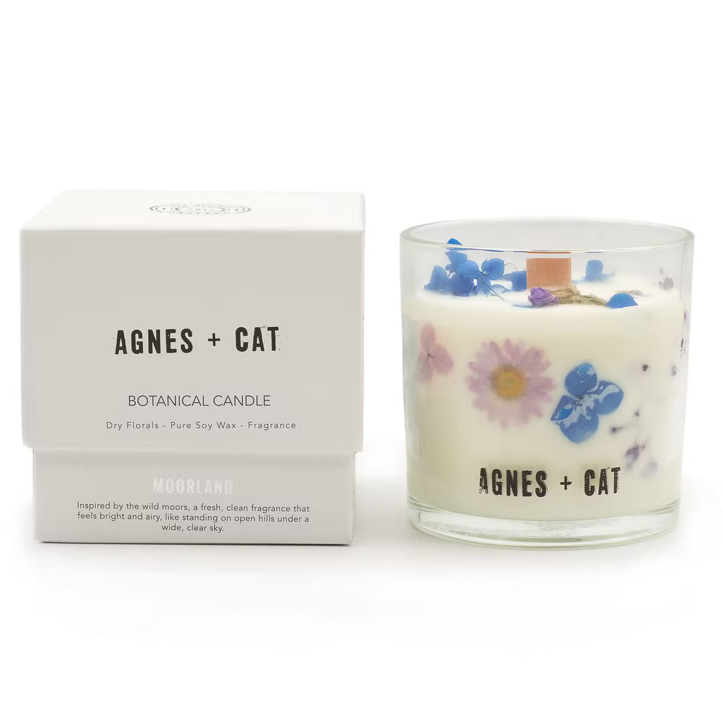 1x Agnes + Cat Botanical Soy Wax Candle - Moorland